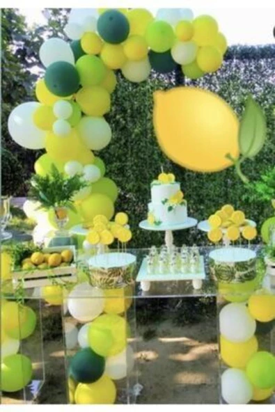 Pazariz Limon Konsept Balon Zincir 0065 ürün görseli 1