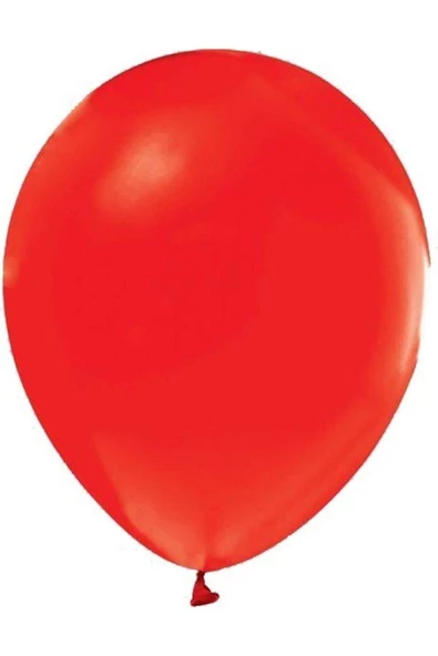 Pazariz Balon 12" Baskısız Metalik Kırmızı 100 Adet ürün görseli 1