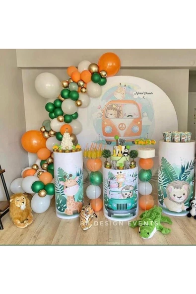 Pazariz Ormanlar Alemi Konsept Balon Zinciri ürün görseli 1