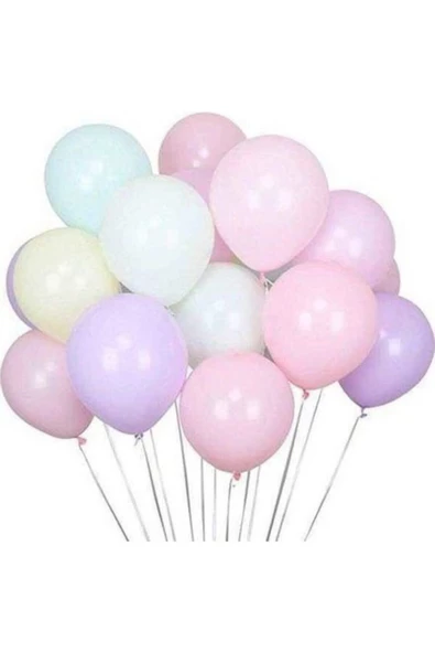 Pazariz Karışık Makaron Balon 100'lü ürün görseli 1