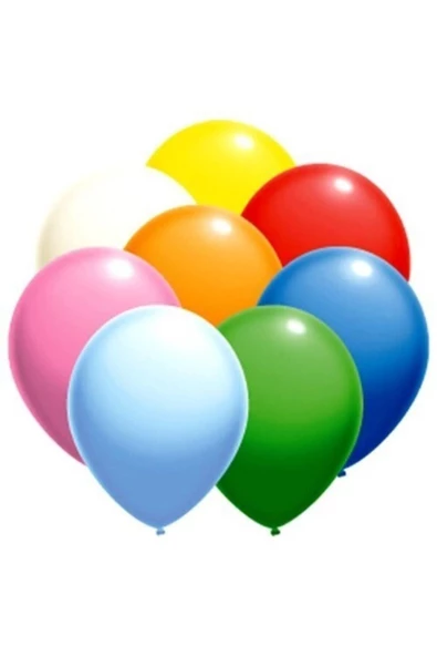 Pazariz Parti Paketi Karışık Renkli Balon 25'li Paket ürün görseli 1