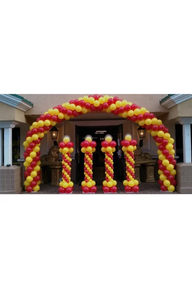 Pazariz 100 Adet Temalı Balon Ve 5 Metre Balon Zinciri ürün görseli 1