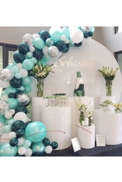 Pazariz Özel Gün Konsept Balon Zinciri ürün görseli 1