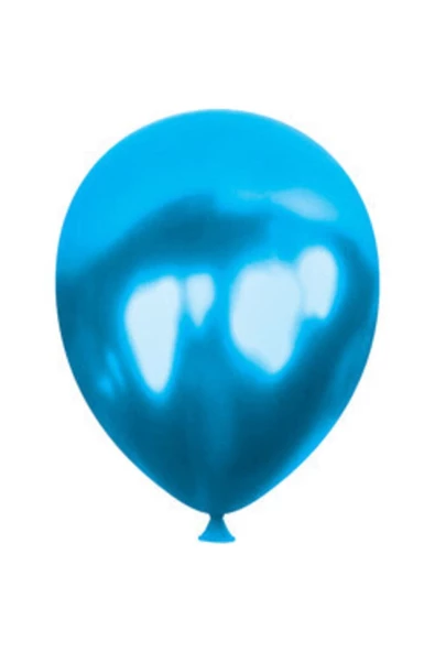 Pazariz 100 Adet Metalik Balon Lacivert ürün görseli 1