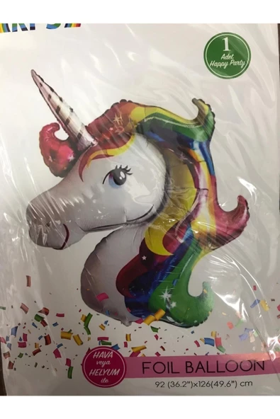 Pazariz Unıcorn Kafa Folyo Balon 1318 ürün görseli 1