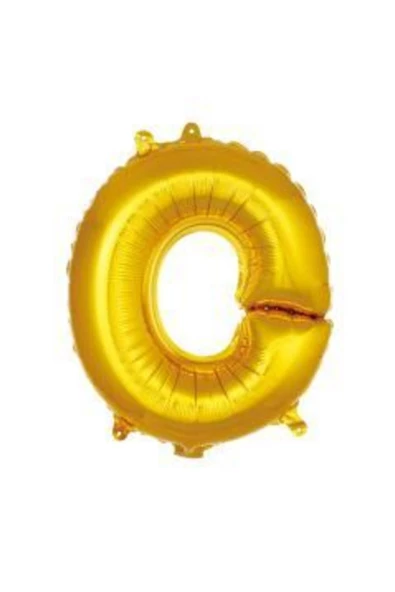 Pazariz 16 Inç 35 Cm Altın Folyo Harf Balon O ürün görseli 1
