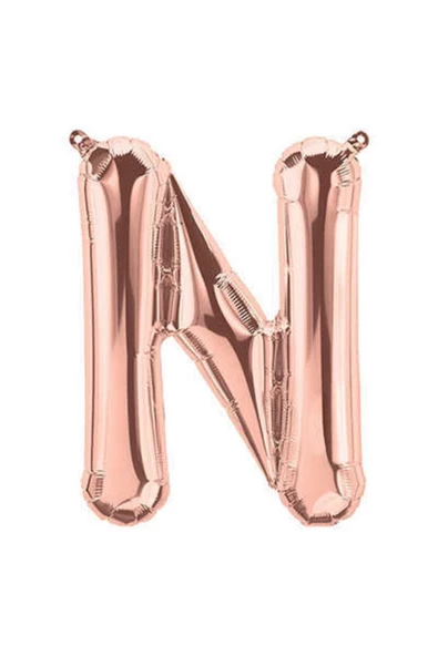 Pazariz 40'' 100 Cm Rose Gold Folyo Harf Balon N ürün görseli 1