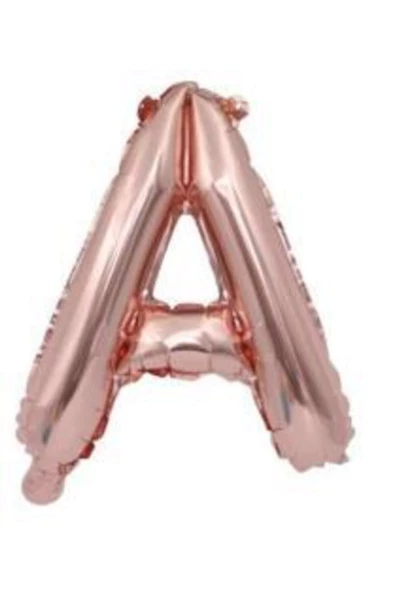 Pazariz 40'' 100 Cm Rose Gold Folyo Harf Balon A ürün görseli 1
