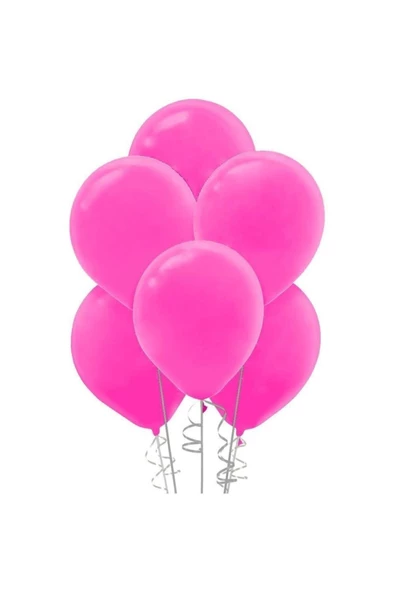Pazariz 12 Inç Standart Boy Pastel Balon Pembe 100 Adet ürün görseli 1