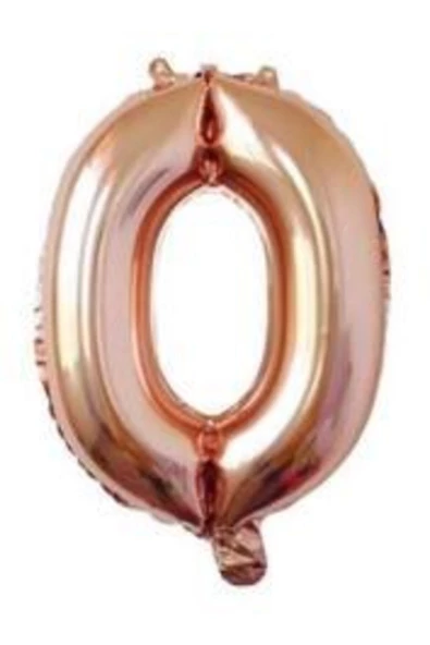 Pazariz 40 Inç 100 Cm Rose Gold Folyo Harf Balon O ürün görseli 1