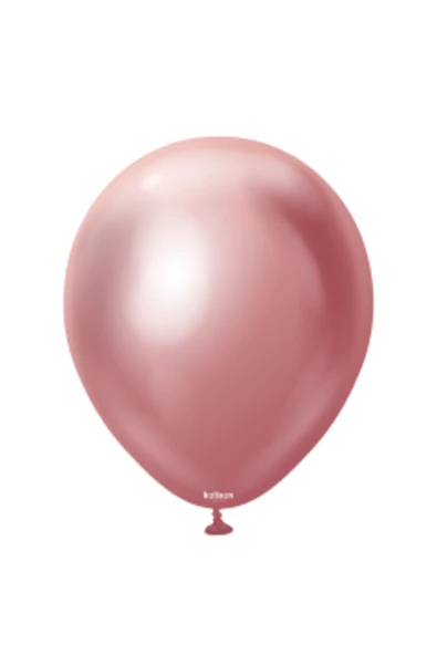 Pazariz 12'' Mirror Balon Pembe 50’li ürün görseli 1