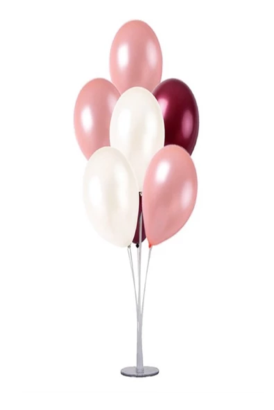 Pazariz Balon Süsleme Standı 7'li 75cm ürün görseli 1