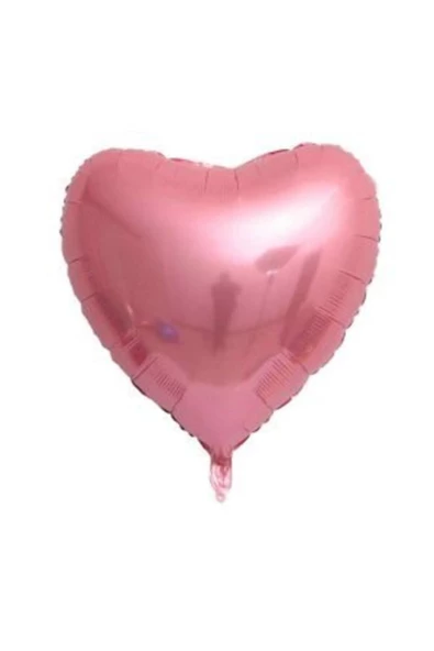 Pazariz 100 Cm Kalp Folyo Balon Pembe ürün görseli 1