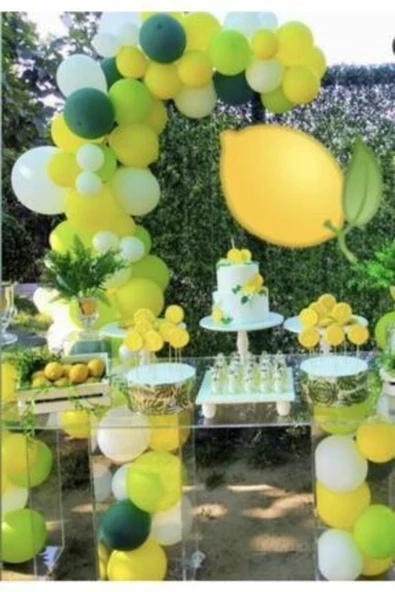 Pazariz Limon Konsept Balon Zincir 0065 ürün görseli 1