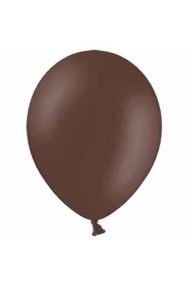 Pazariz 12 Inç Standart Boy Balon 20 Adet Kahverengi ürün görseli 1