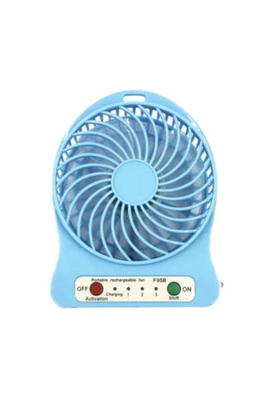 Pazariz Winnboss Wn-1153 Usb Şarjlı Mini Vantilatör ürün görseli 1