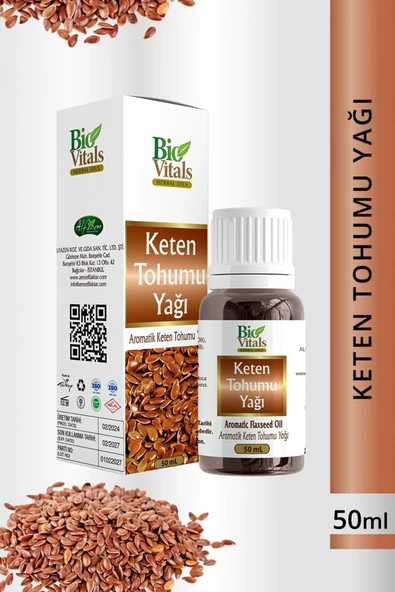 Pazariz Keten Yağı 50ml ürün görseli 1