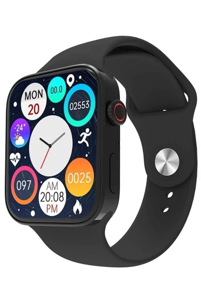Pazariz Watch 7 Pro Max Uyumlu Smartwatch Yeni Kasa Çift Tuş Aktif Konuşma Özellikli Türkçe Akıllı ürün görseli 1