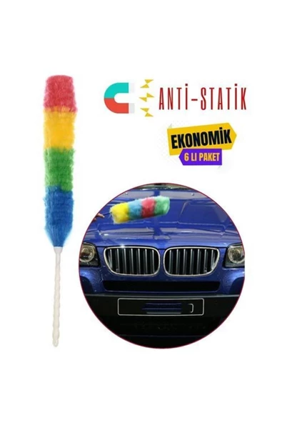 Pazariz California Duster 6 Adet Anti-statik Toz Alma Püskülü ürün görseli 1