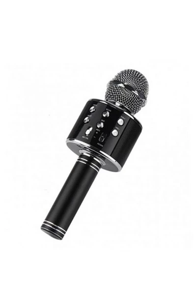 Pazariz Karaoke Bluetooth Mikrofon Wster Ws-858 Usb Ses Değiştir ürün görseli 1