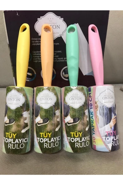 Pazariz 30 Yaprak Tüy Toplayıcı Rulo 6 Ad ürün görseli 1