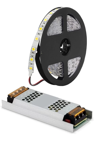 Pazariz Şerit Led Seti + Trafo Yeşil Işık, 5 M ürün görseli 1