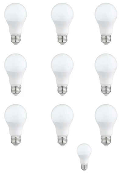 Pazariz Led Ampul 12 Watt Beyaz Işık Aydınlatma Lambası 10 Ad ürün görseli 1