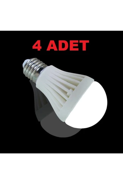 Pazariz 7w Enerji Tasarruflu Led Ampul ( 4 Adet )- ürün görseli 1