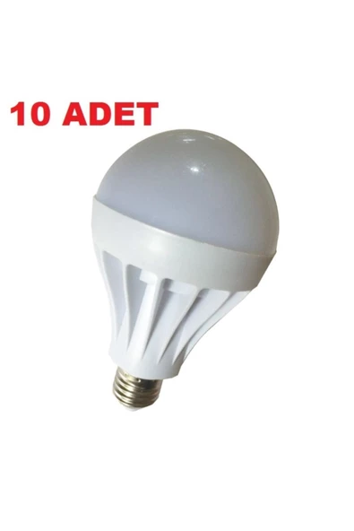 Pazariz 7w Enerji Tasarruflu Led Ampul ( 10 Adet ) ürün görseli 1