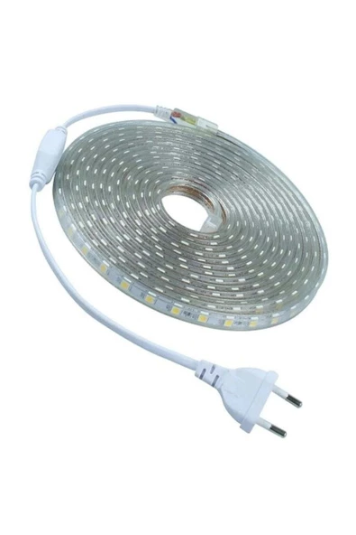 Pazariz Hortum Şerit Led Işık Fiş'li 220 Volt Tak Çalıştır Su Geçirmez Özellikli ürün görseli 1