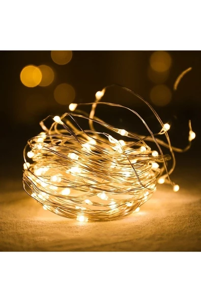 Pazariz Peri Led Işık 28 Ledli 3 Metre Sarı Led Şerit Aydınlatma Spot Led ürün görseli 1