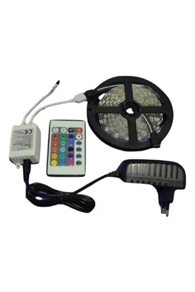Pazariz Ld 1609 Kumandalı Şerit Led Silikonlu 4 5mt ürün görseli 1