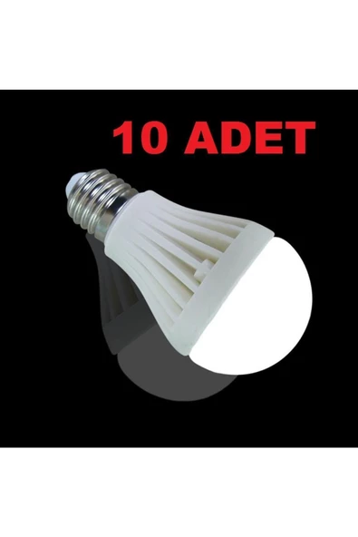 Pazariz Enerji Tasarruflu Led Ampul 7w  10 Adet ürün görseli 1