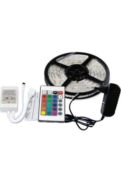 Pazariz Rgb Kumandalı Led Şerit Seti 4.5mt ürün görseli 1