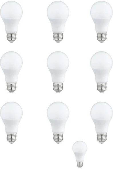 Pazariz Led Ampul 7 Watt Beyaz Işık Aydınlatma Lambası 10 Ad ürün görseli 1