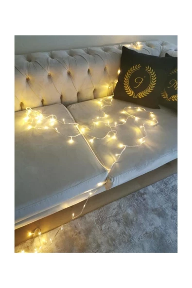 Pazariz 10 Metre 100 Ledli Eklenebilir Ip Led Işık - Yılbaşı Süsü ürün görseli 1