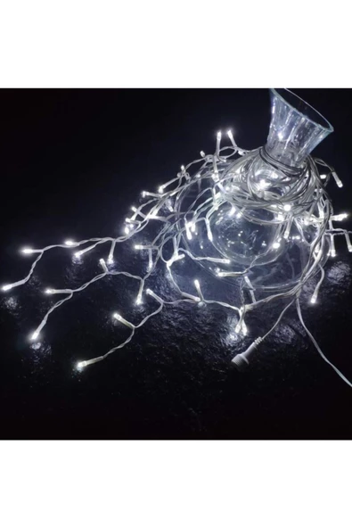 Pazariz 3 Metre 8 Fonksiyonlu 16 Saçaklı Led Işıklı Perde 3 X 1 ürün görseli 1