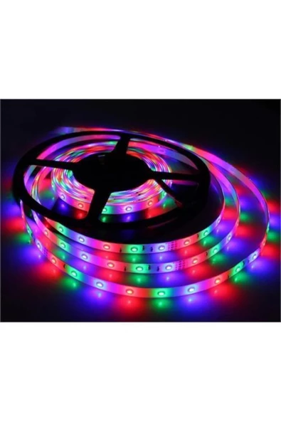 Pazariz Kumandalı Rgb Şerit Led 5 Metre 6'lı  Paket ürün görseli 1