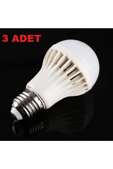 Pazariz Enerji Tasarruflu Led Ampul 3'lü 7 w ürün görseli 1