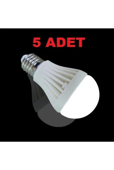 Pazariz 7w Enerji Tasarruflu Led Ampul ( 5 Adet ) ürün görseli 1