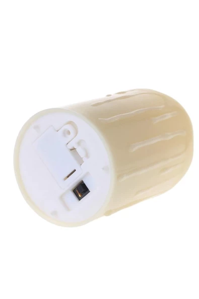 Pazariz Alevli Led Mum Hareketli Alev Görünümlü Dekoratif Mum - 3lü Set- ürün görseli 1