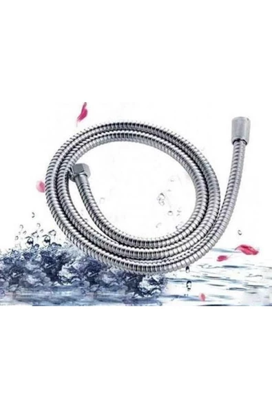 Pazariz Kopmaz Kırılmaz Spiral Banyo Duş Hortumu 150 Cm. ürün görseli 1