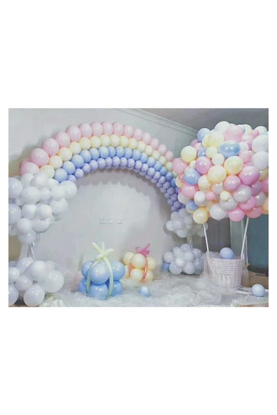 Pazariz Parti Denizim Makaron Balon Soft Balon 25 Adet Aynı Gün Kargo Imkanı ürün görseli 1