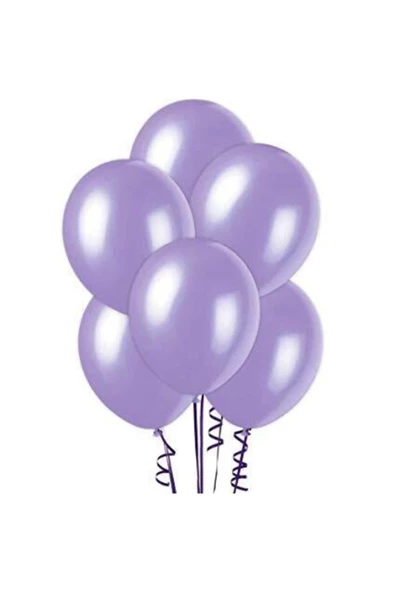 Pazariz Mor Metalik Balon 100 Adet ürün görseli 1