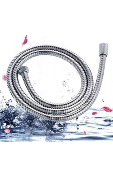 Pazariz Shower Hose 360 Derece Dönebilen Spiral Duş Hortumu ürün görseli 1
