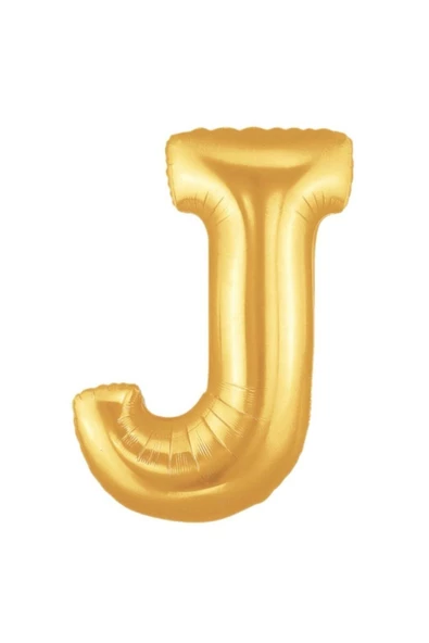 Pazariz Folyo Balon Harf (j) 40 Inc Gold ürün görseli 1