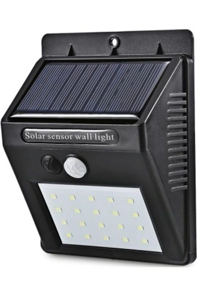 Pazariz Solar Güneş Enerjili 20 Led 1w Ledli Bahçe Aydınlatma Dış Mekan Lambası ürün görseli 1