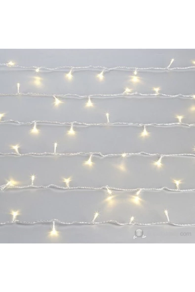 Pazariz 10 m Günışığı 100 Led Fişli Noel Parti Yılbaşı Ağaç Dekoratif Aydınlatma Lambası Animasyonlu Süsleme ürün görseli 1