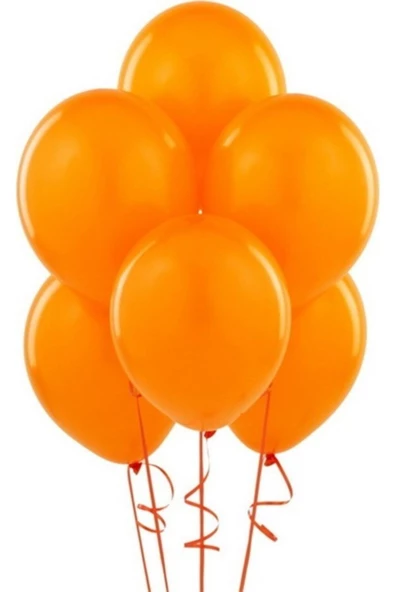 Pazariz Fırsat Ayı Party Shop Turuncu Balon 20´li Paket ürün görseli 1