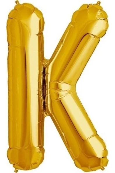 Pazariz Fırsat Ayı Balon Parti K Harf Gold Folyo Balon 102 Cm ürün görseli 1